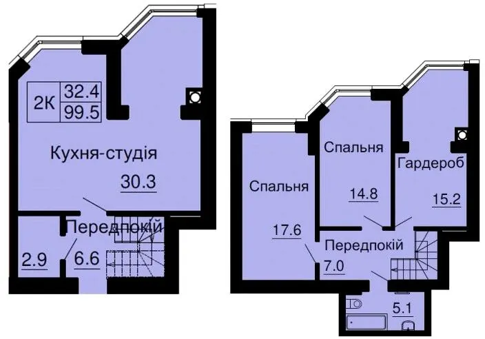 ЖК Sofia Nova — 99.5 м²