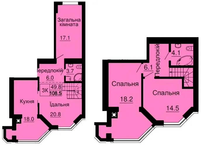 ЖК Sofia Nova — 108.5 м²
