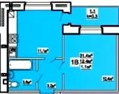 вул. Героїв Крут, 1а — 31.4 м²