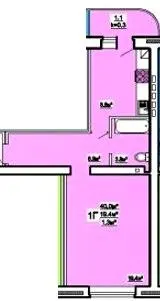 вул. Героїв Крут, 1а — 40 м²
