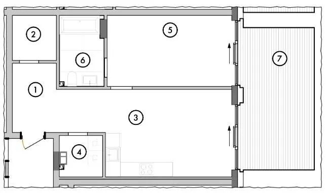ЖК WILLBE Green Residence — 62 м²