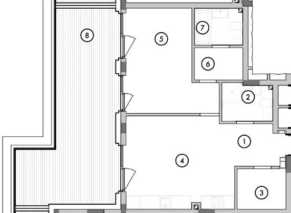 ЖК WILLBE Green Residence — 69.6 м²