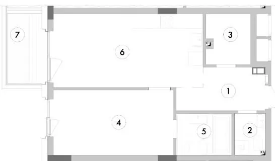 ЖК WILLBE Green Residence — 51.7 м²