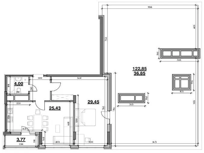 ЖК Америка — 102.9 м²