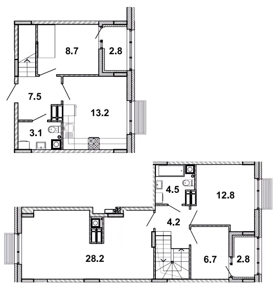 ЖК Мрія — 94.5 м²