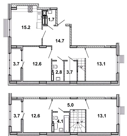 ЖК Мрія — 105.2 м²