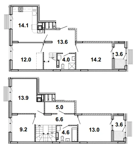 ЖК Мрия — 118.4 м²