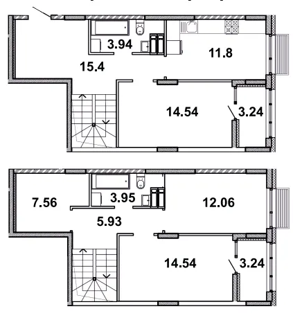 ЖК Мрія — 96.2 м²