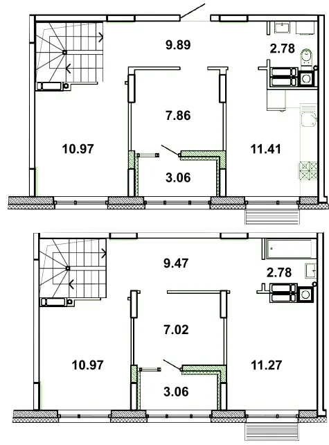 ЖК Мрія — 90.3 м²
