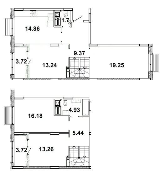 ЖК Мрія — 105.7 м²