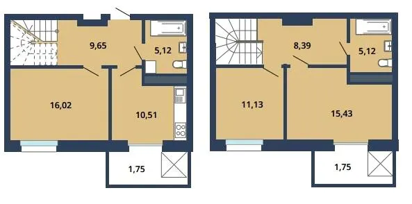 ЖК Boryspil Residence — 84.9 м²