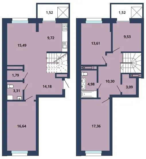 ЖК Boryspil Residence — 123 м²