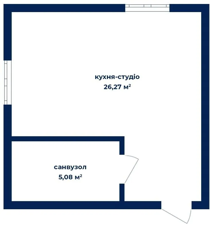 Клубний будинок Liverpool House — 31.4 м²