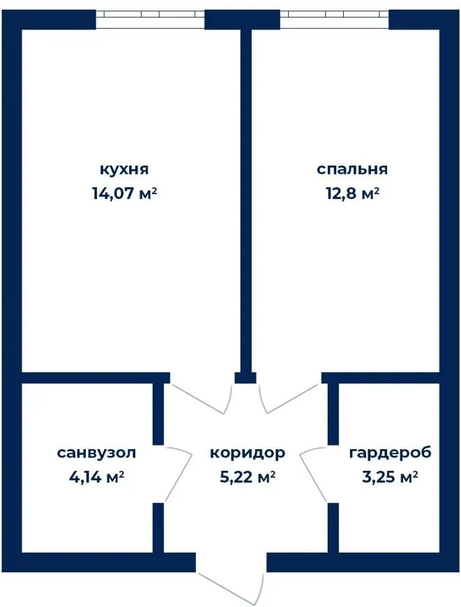 Клубний будинок Liverpool House — 39.4 м²