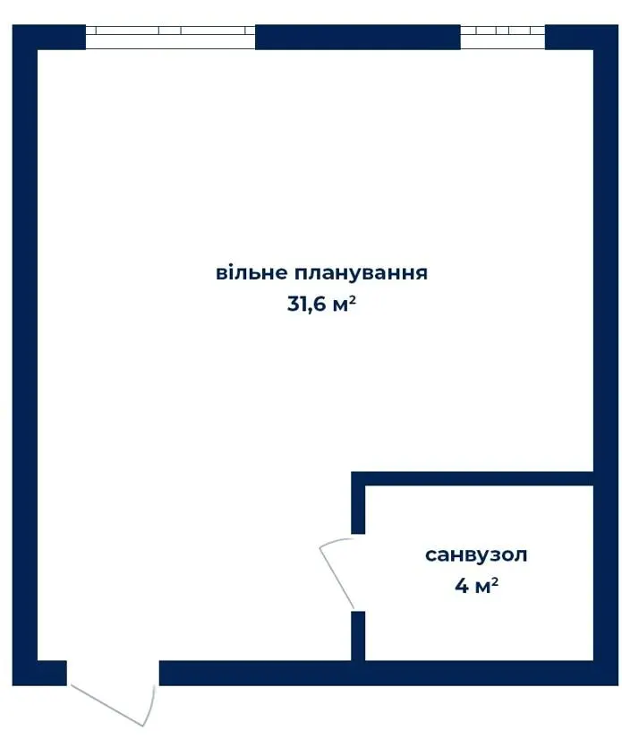 Клубний будинок Liverpool House — 35.6 м²