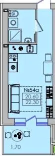ЖК Smart House — 22.3 м²