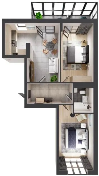 ЖК Кленовий Парк — 64.5 м²
