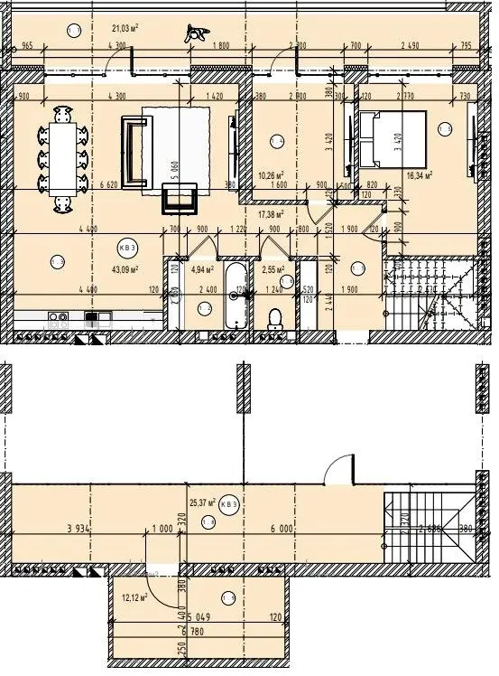 ЖК Спортивний — 138.4 м²
