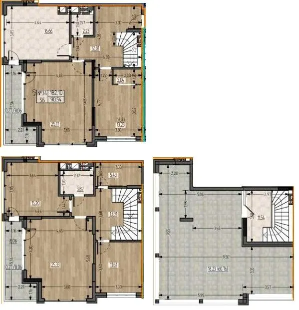ЖБК Полетаєва — 182.1 м²
