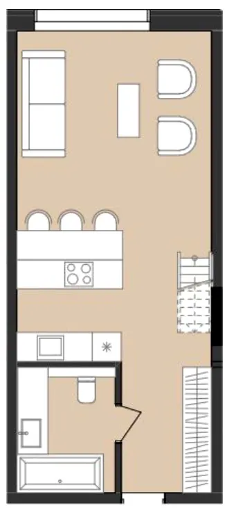 ЖК PUSHA HOUSE — 44.9 м²