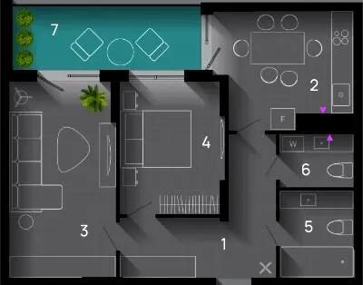 ЖК SKYGARDEN — 69 м²