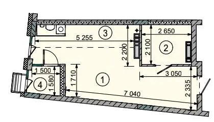 ЖК Sense City — 33.2 м²