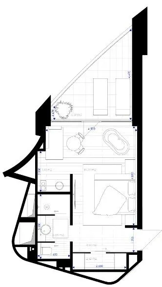 Апарт-комплекс ESCAPE City — 36.9 м²