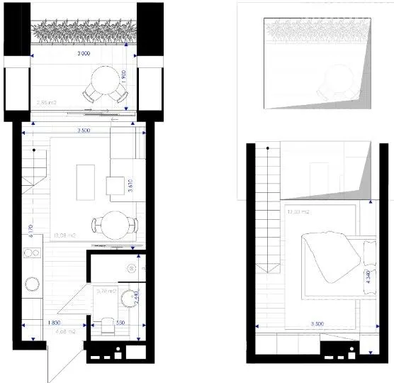 Апарт-комплекс ESCAPE City — 37 м²