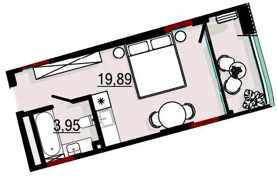 ARCHOTEL AVENUE — 26.4 м²