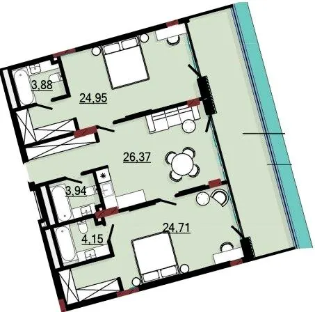 ARCHOTEL AVENUE — 99.9 м²