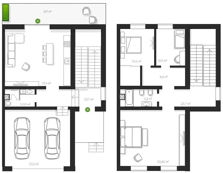 ЖК клубного типу Обрій — 199.2 м²