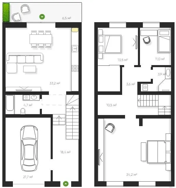 ЖК клубного типу Обрій — 161.2 м²