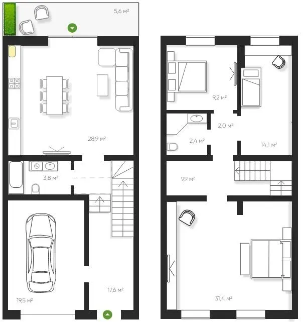ЖК клубного типу Обрій — 144.4 м²