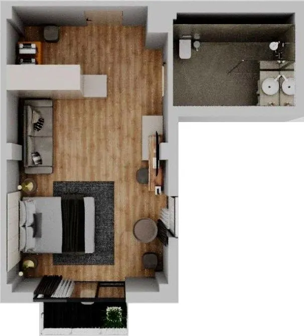 ЖК VERTEXVILLE — 34.5 м²