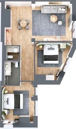 ЖК VERTEXVILLE — 67.8 м²