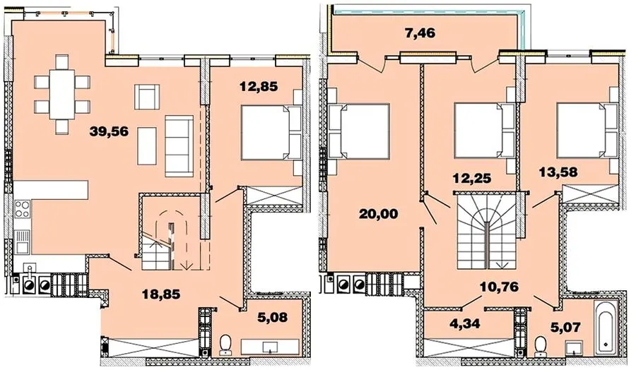 ЖК Crystal Avenue — 146.1 м²