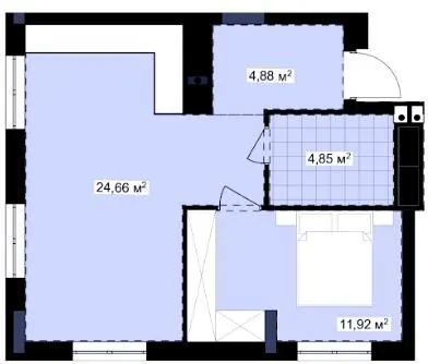 MHouse — 43.3 м²