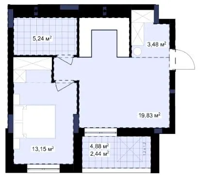 MHouse — 44.1 м²