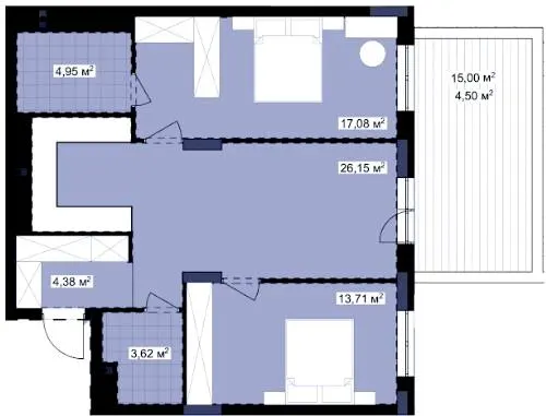 MHouse — 74.4 м²