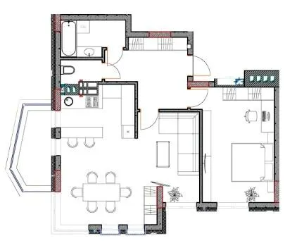 ЖК Stugna Residence — 78.6 м²