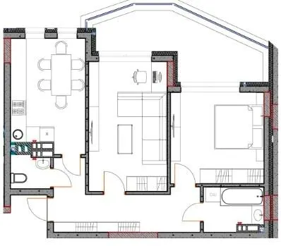 ЖК Stugna Residence — 77.4 м²