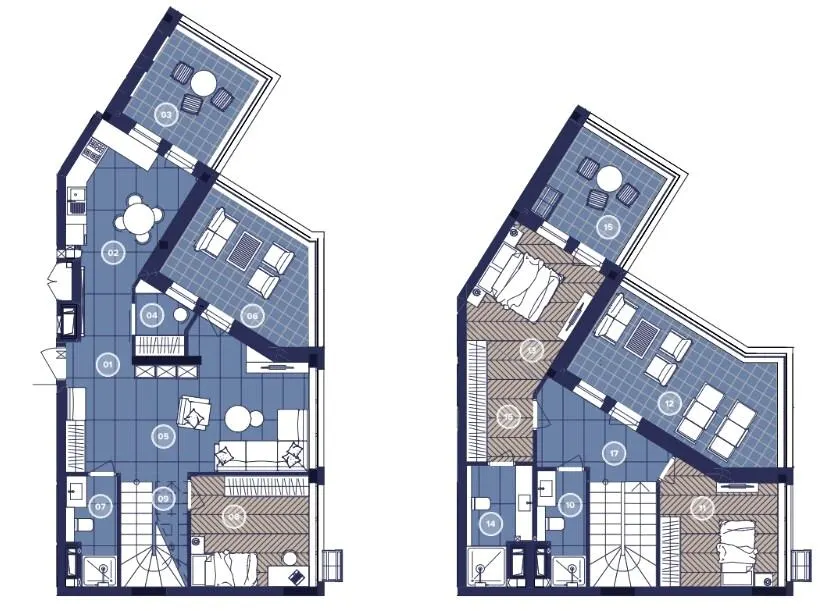 ЖК Dnipro Island — 120.3 м²