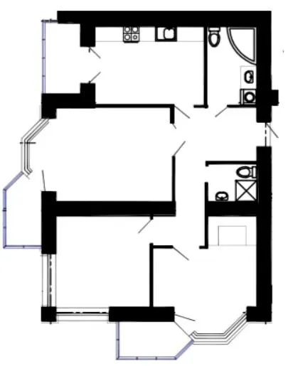 вул. Глибока, 19 — 90.4 м²