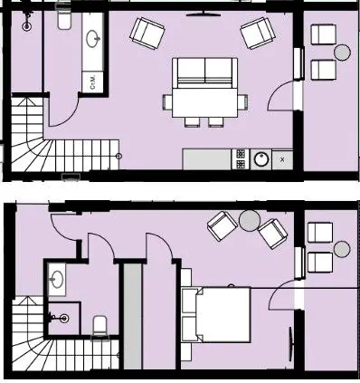 Erwin Hall — 77 м²