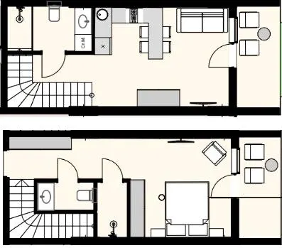 Erwin Hall — 60.6 м²