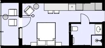 Erwin Hall — 25.7 м²