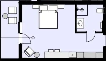 Erwin Hall — 32.4 м²