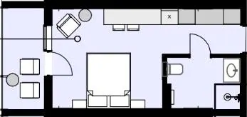Erwin Hall — 31.1 м²