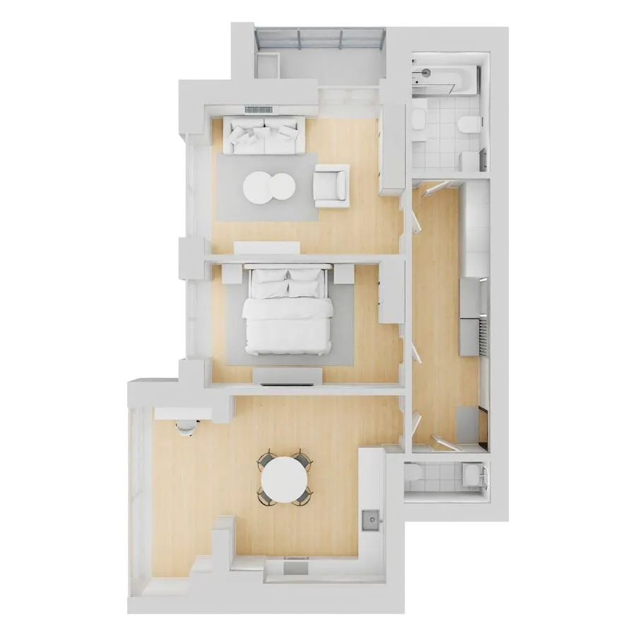 ЖК Living Park «Нова Будова-2» — 73.1 м²