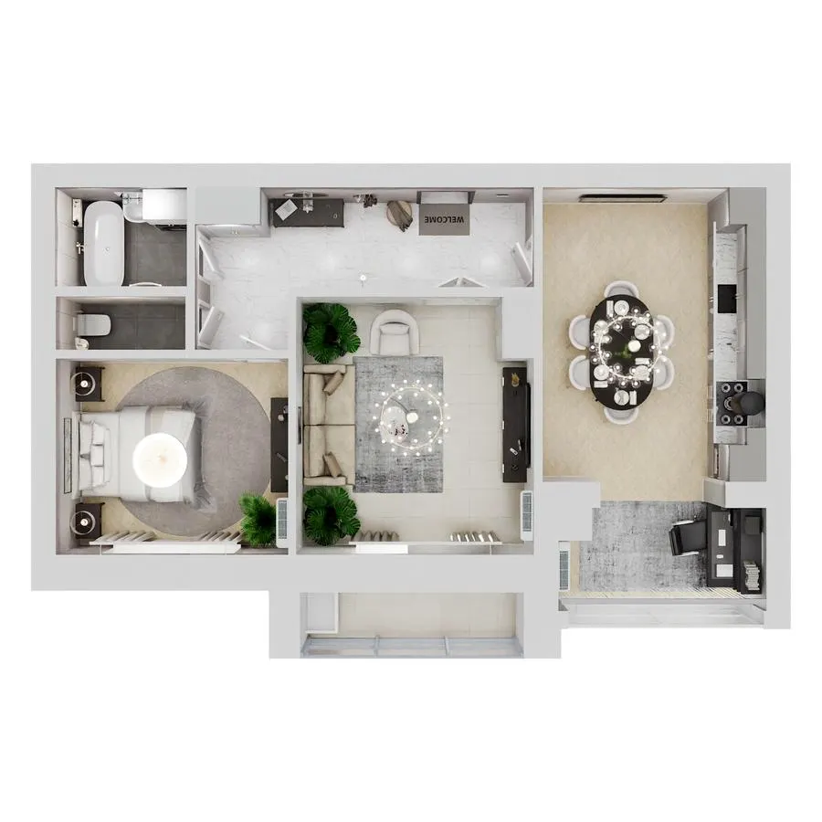 ЖК Living Park «Нова Будова-2» — 67.5 м²